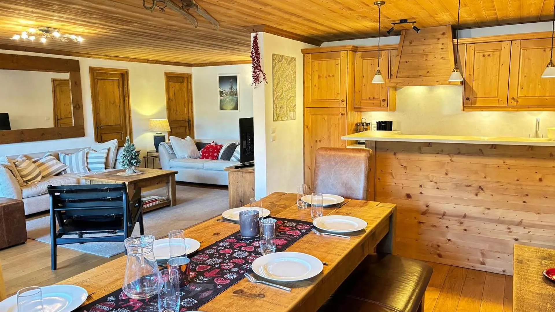 Appartement 3 Chambres Avec Balcon, Proche Des Pistes, Parking, Wifi, Tv Avec Netflix Et Amazon. - Fr-1-623-79 Les Gets 0*,